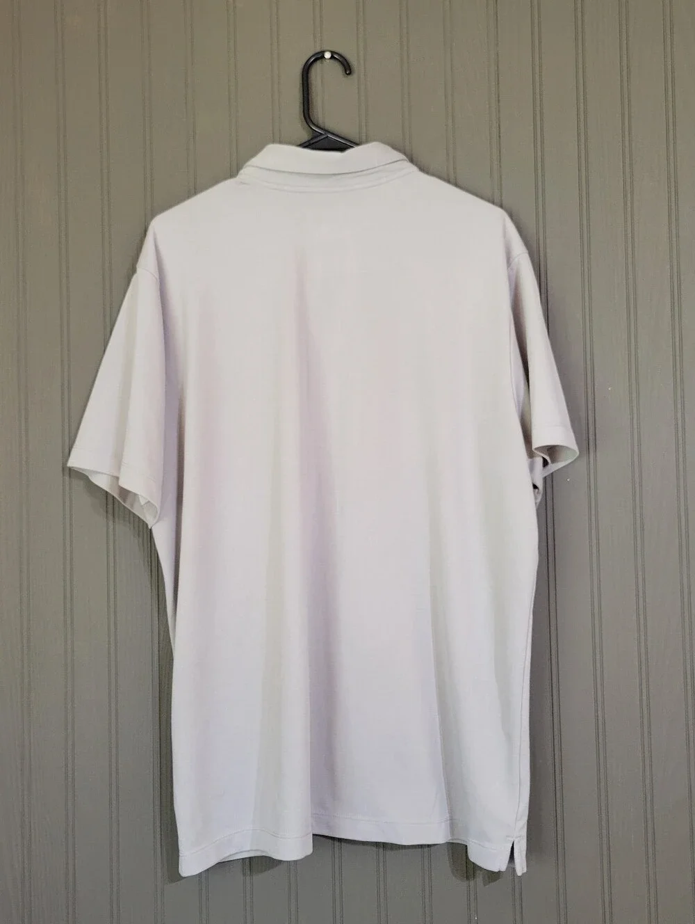 The North Face Wander Short Sleeve Polo Shirt FlashDry Wicking Gray Men's XL